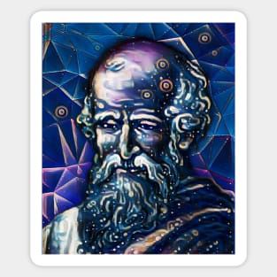 Archimedes Portrait | Archimedes Artwork 5 Sticker